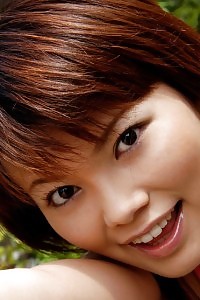 Asian Chick Likes Being Nude At The Seaside Exploring Hairy Cunt Off For Photos