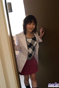 Japanese Sex Doll Is Appetizing In Her Boa As She Displays Her Amazing Body