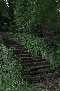 Good-looking Blonde Makes A Moist Waterfall On A Ledge