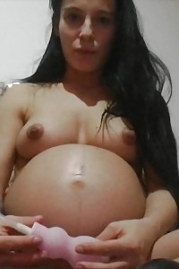 Heavily Preggo Lexi Dona Expands Her Cunt